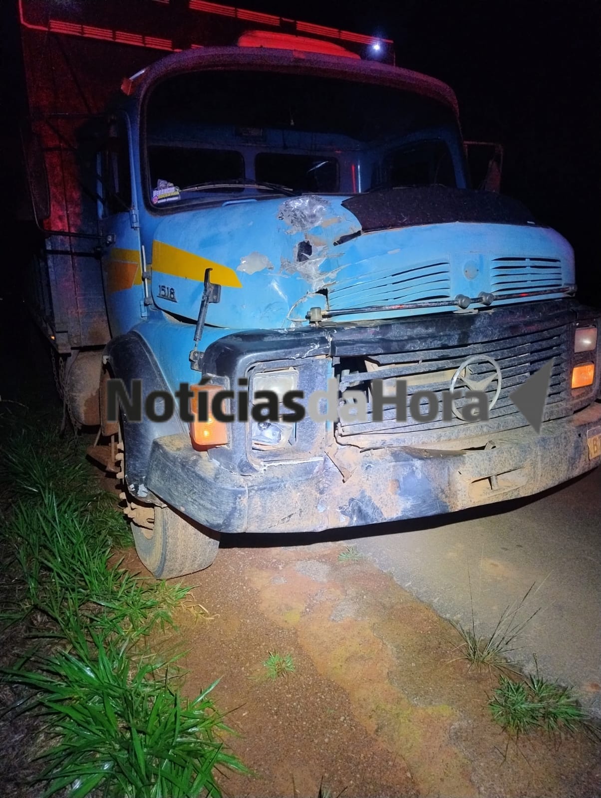 Idoso morre em colisão entre moto e caminhão na rodovia AC-475, no interior do Acre
